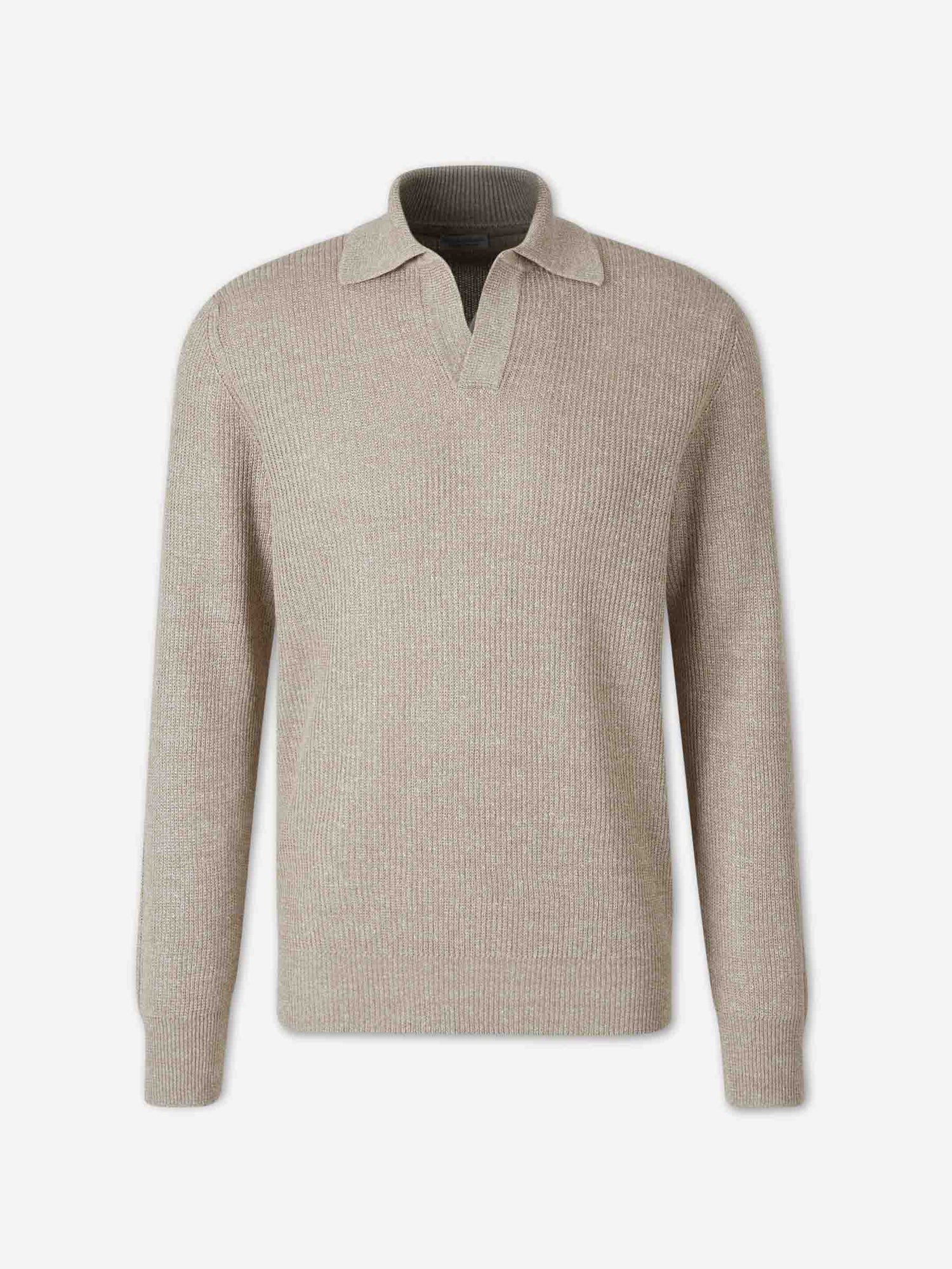 Outlet online Santa Eulalia Hombre Jersey Cuello Polo color Beige sku 542-002593 01 - Foto 1