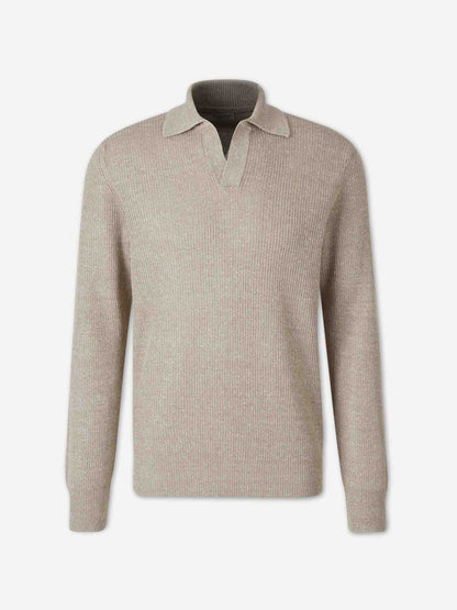 Outlet online Santa Eulalia Hombre Jersey Cuello Polo color Beige sku 542-002593 01 - Foto 1