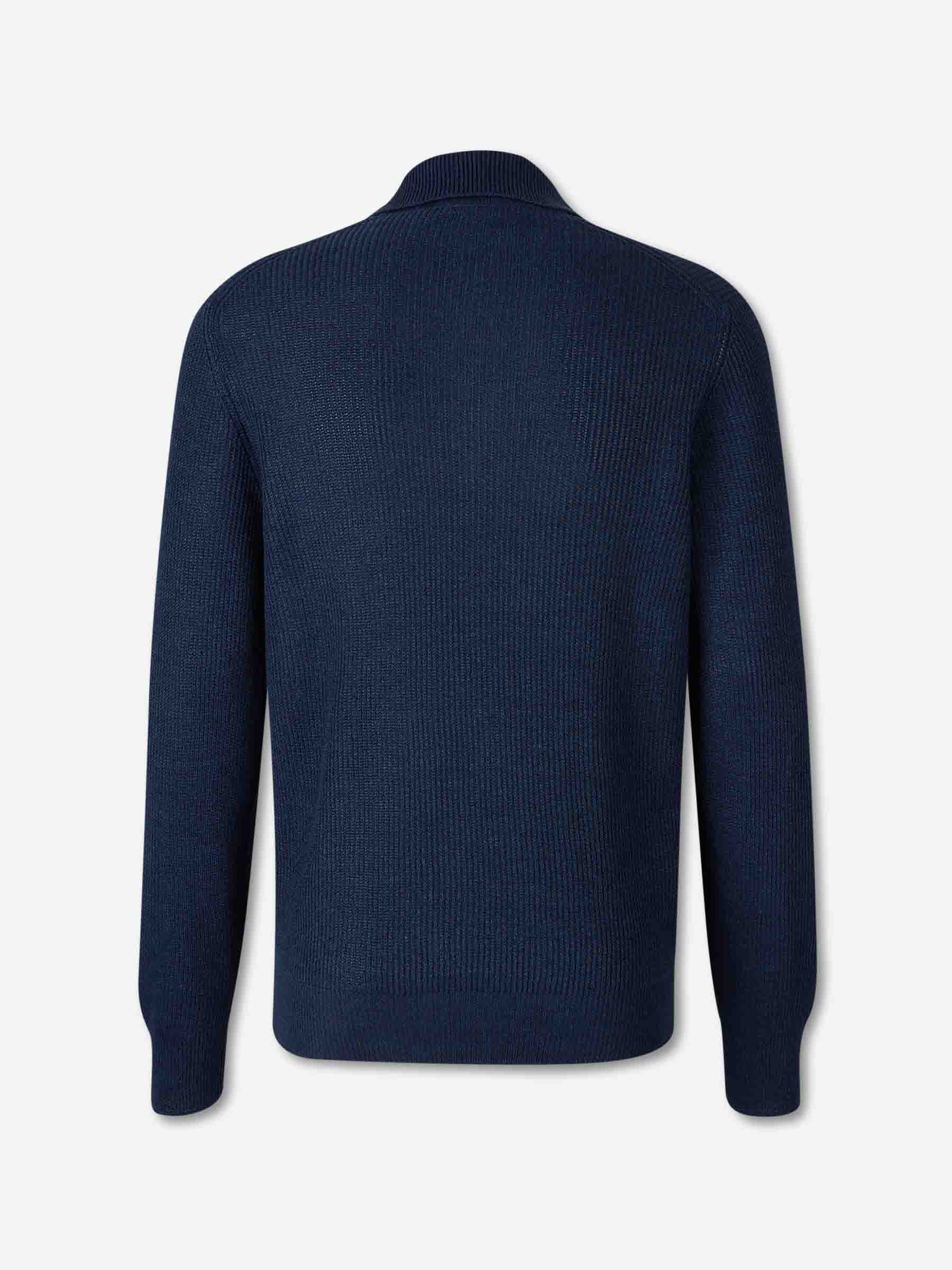 Outlet online Santa Eulalia Hombre Jersey Cuello Polo color Azul Marino sku 542-002593 02 - Foto 2