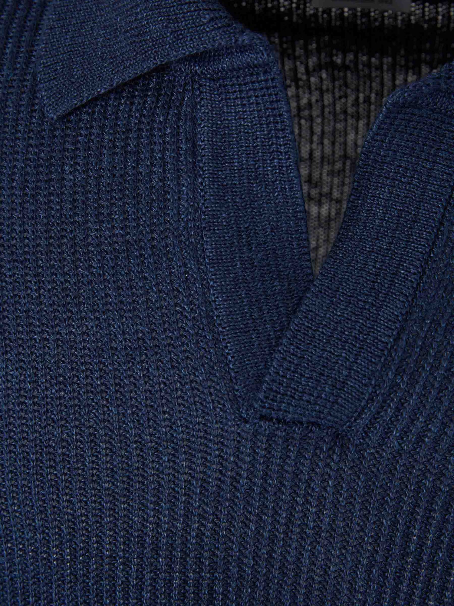 Outlet online Santa Eulalia Hombre Jersey Cuello Polo color Azul Marino sku 542-002593 02 - Foto 3