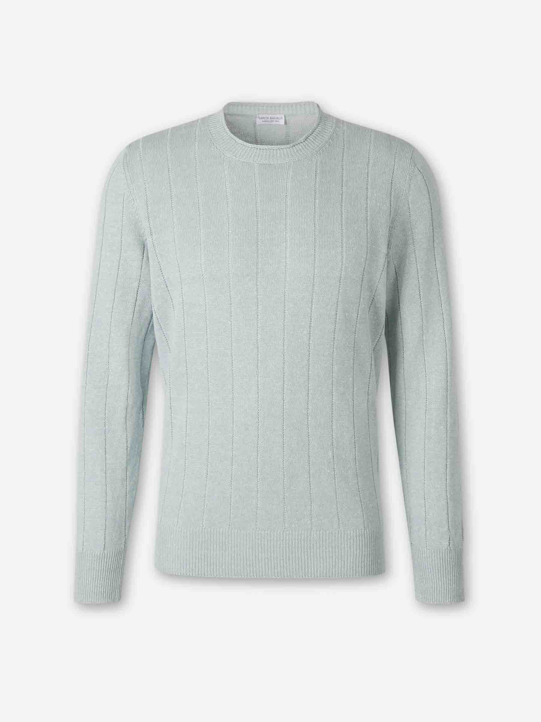 Outlet online Santa Eulalia Hombre Jersey Cuello Redondo color Verde Manzana sku 542-002594 02 - Foto 1