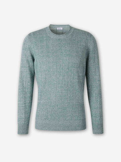 Outlet online Santa Eulalia Hombre Jersey Cuello Redondo color Verde sku 542-002594 03 - Foto 1