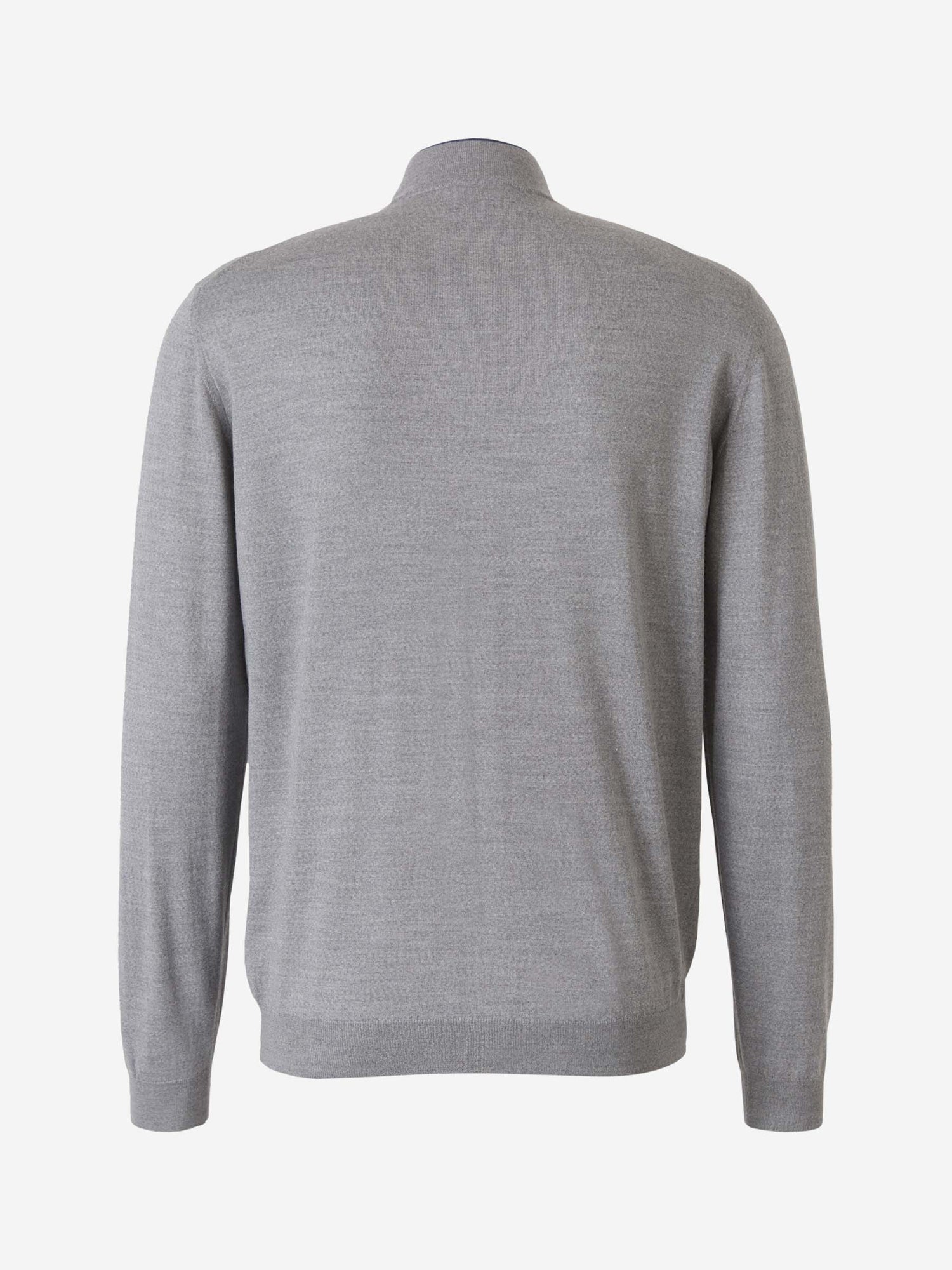 Outlet online Santa Eulalia Hombre Cárdigan Punto Lana color Gris Claro sku 543-000737 04 - Foto 2
