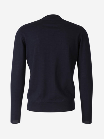 Outlet online Santa Eulalia Hombre Cárdigan Lana Botones color Azul Marino sku 543-000796 01 - Foto 2