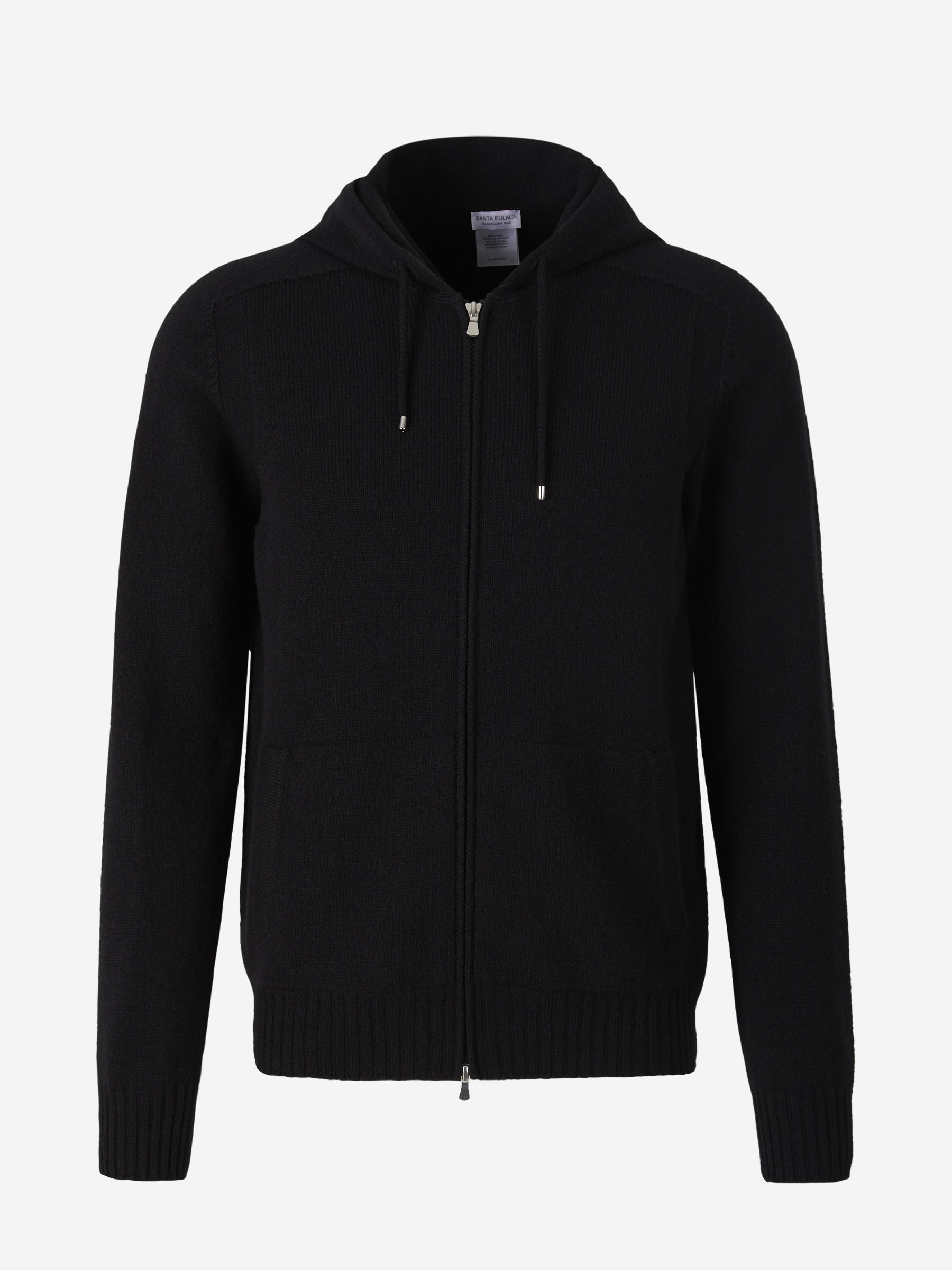 Outlet online Santa Eulalia Hombre Sudadera Punto Lana color Negro sku 543-000848 02 - Foto 1