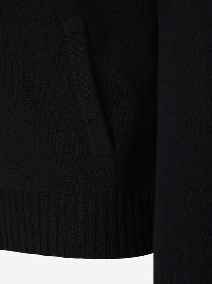 Outlet online Santa Eulalia Hombre Sudadera Punto Lana color Negro sku 543-000848 02 - Foto 4