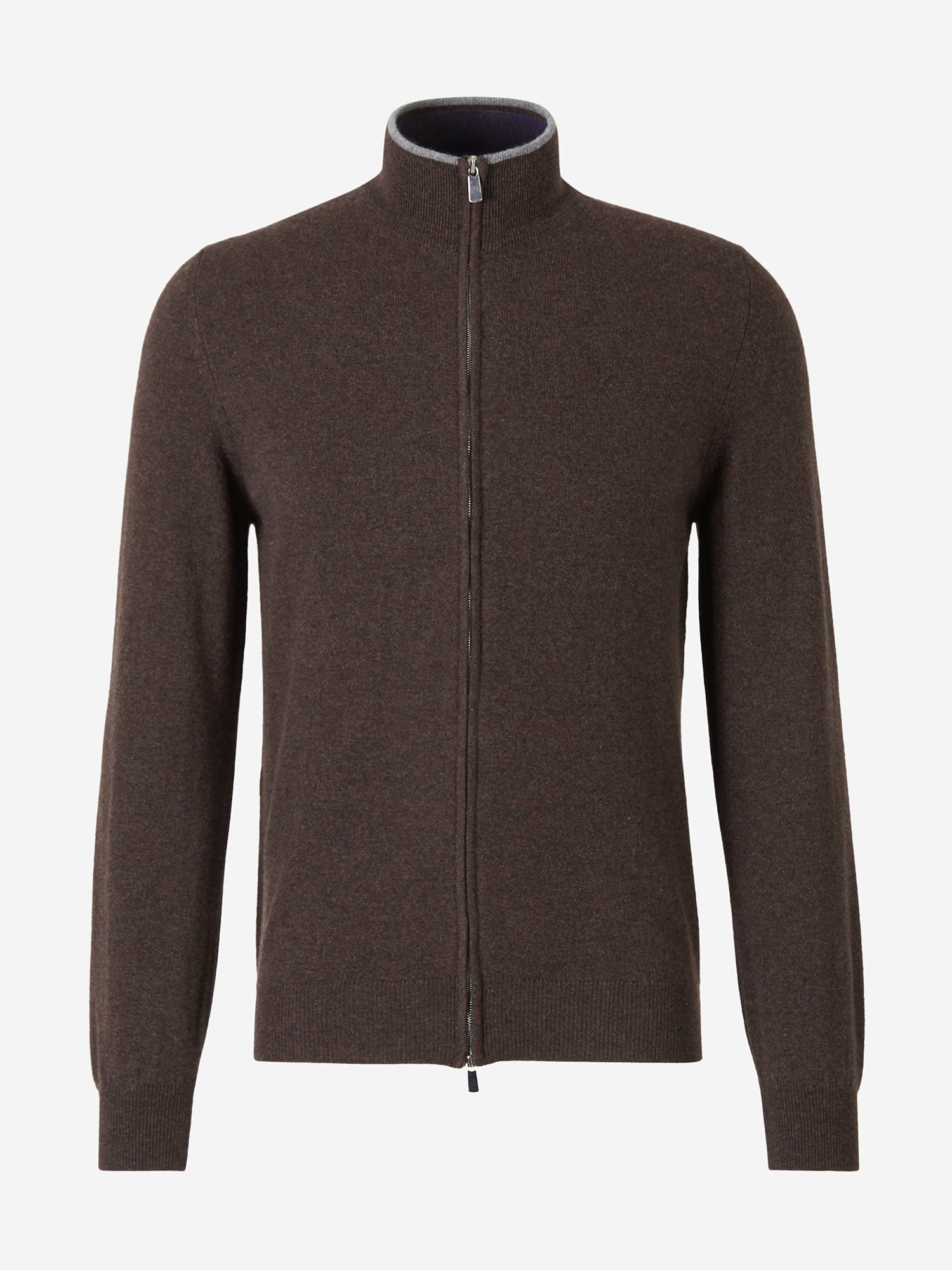 Outlet online Santa Eulalia Hombre Cárdigan Bicolor Cashmere color Topo sku 543-000856 02 - Foto 7