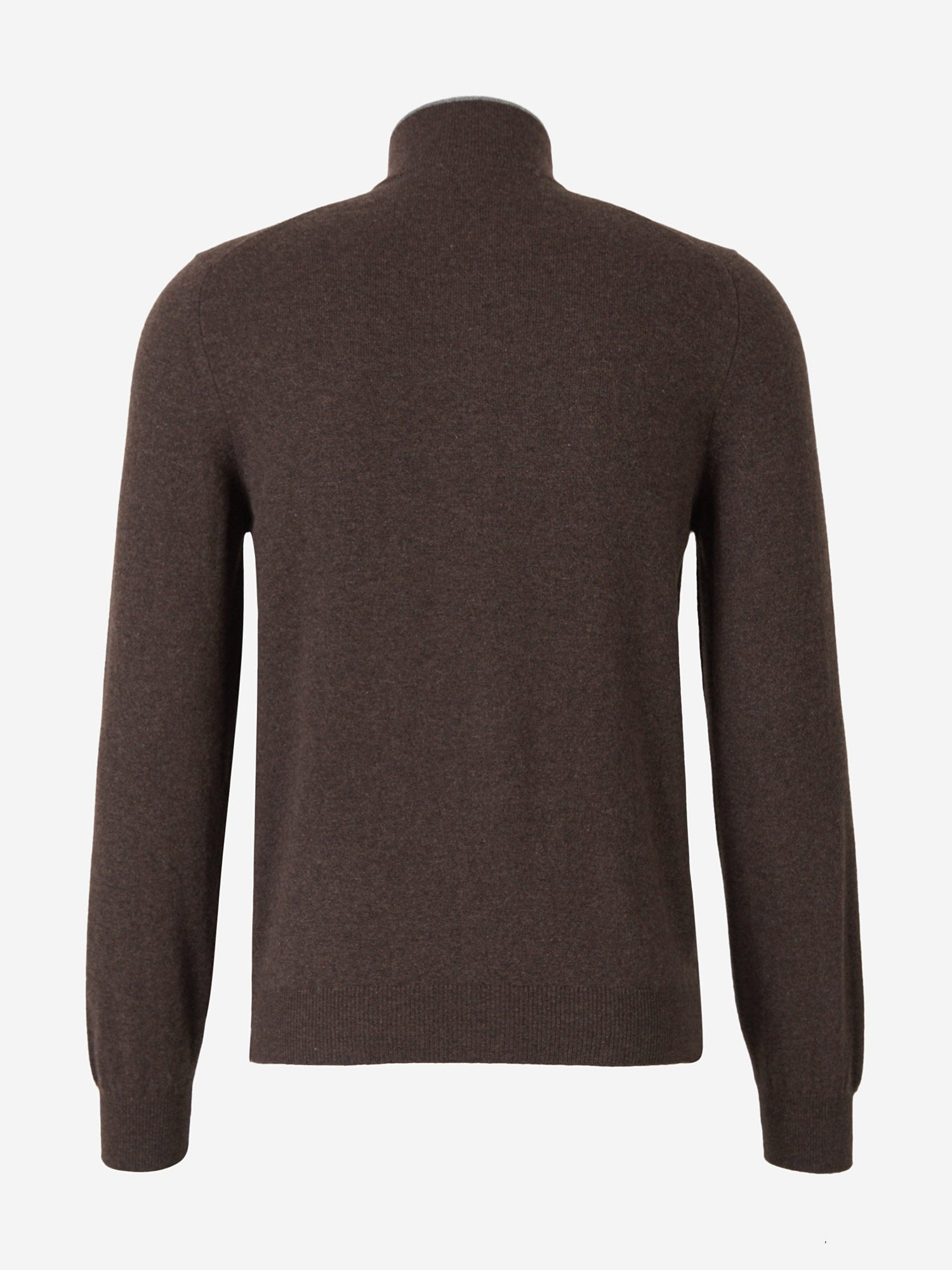 Outlet online Santa Eulalia Hombre Cárdigan Bicolor Cashmere color Topo sku 543-000856 02 - Foto 8