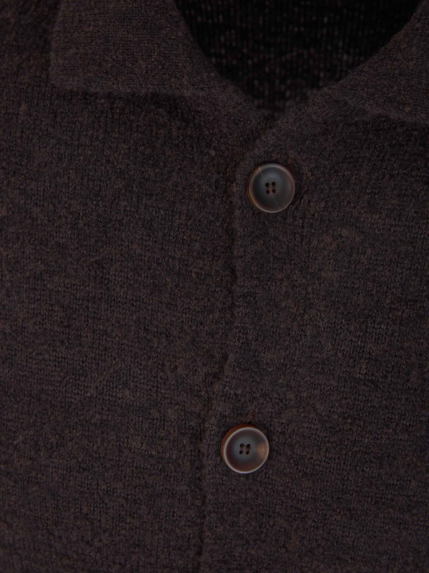Outlet online Zanone Hombre Cárdigan Punto Fino color Gris Oscuro sku 543-000933 01 - Foto 3