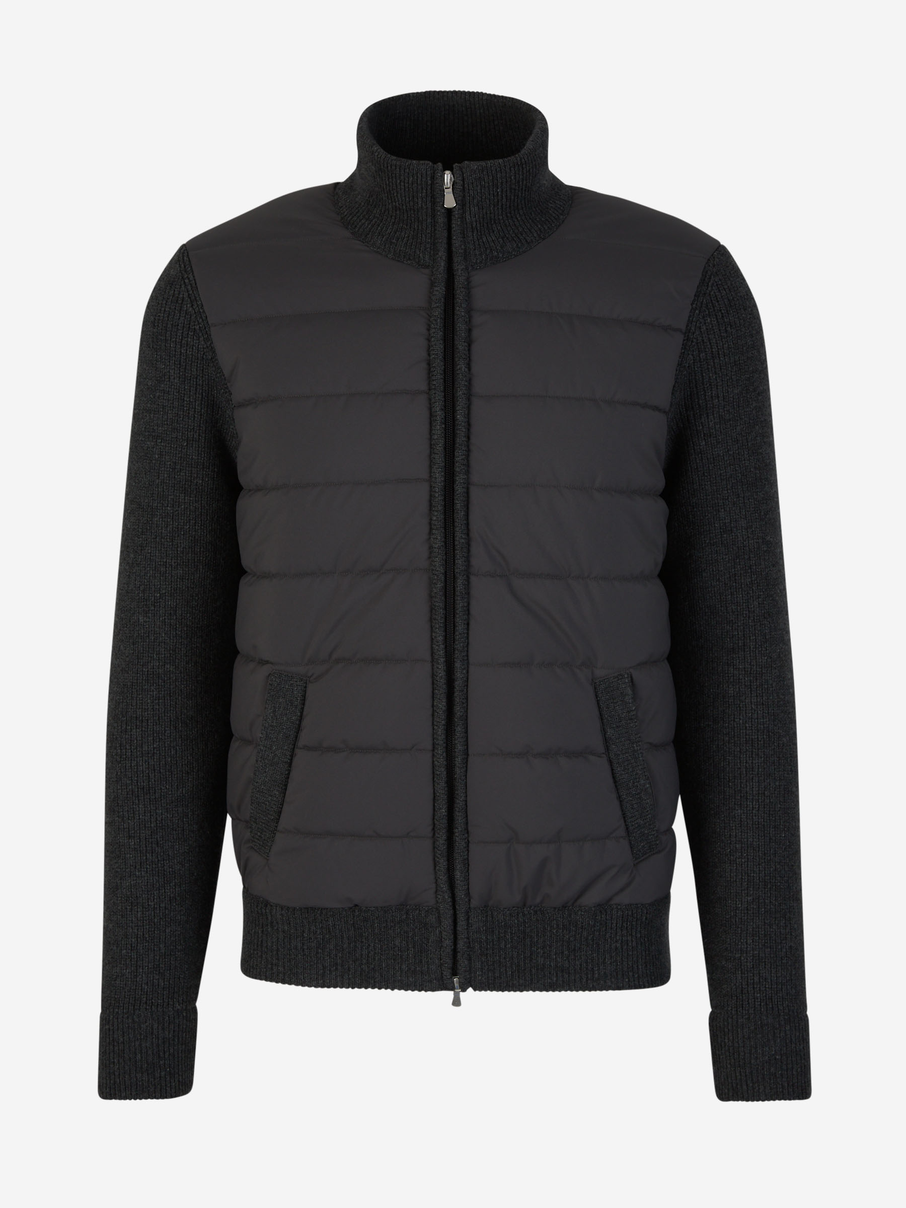 Outlet online Gran Sasso Hombre Chaqueta Acolchada Punto color Azul Noche sku 543-000938 02 - Foto 1