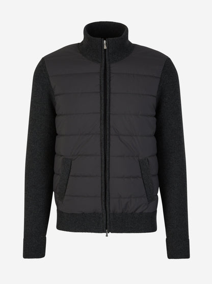 Outlet online Gran Sasso Hombre Chaqueta Acolchada Punto color Azul Noche sku 543-000938 02 - Foto 1