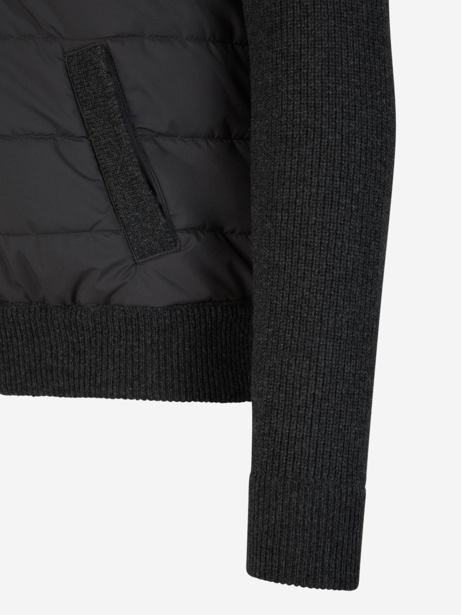 Outlet online Gran Sasso Hombre Chaqueta Acolchada Punto color Gris Antracita sku 543-000938 01 - Foto 4