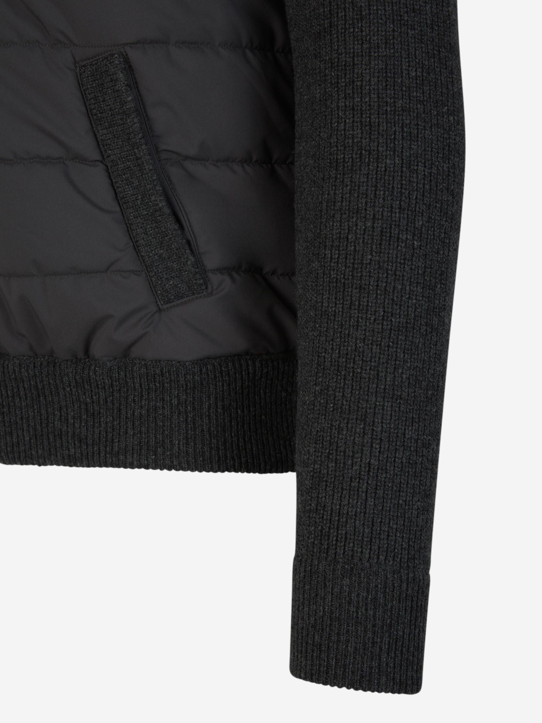 Outlet online Gran Sasso Hombre Chaqueta Acolchada Punto color Azul Noche sku 543-000938 02 - Foto 4