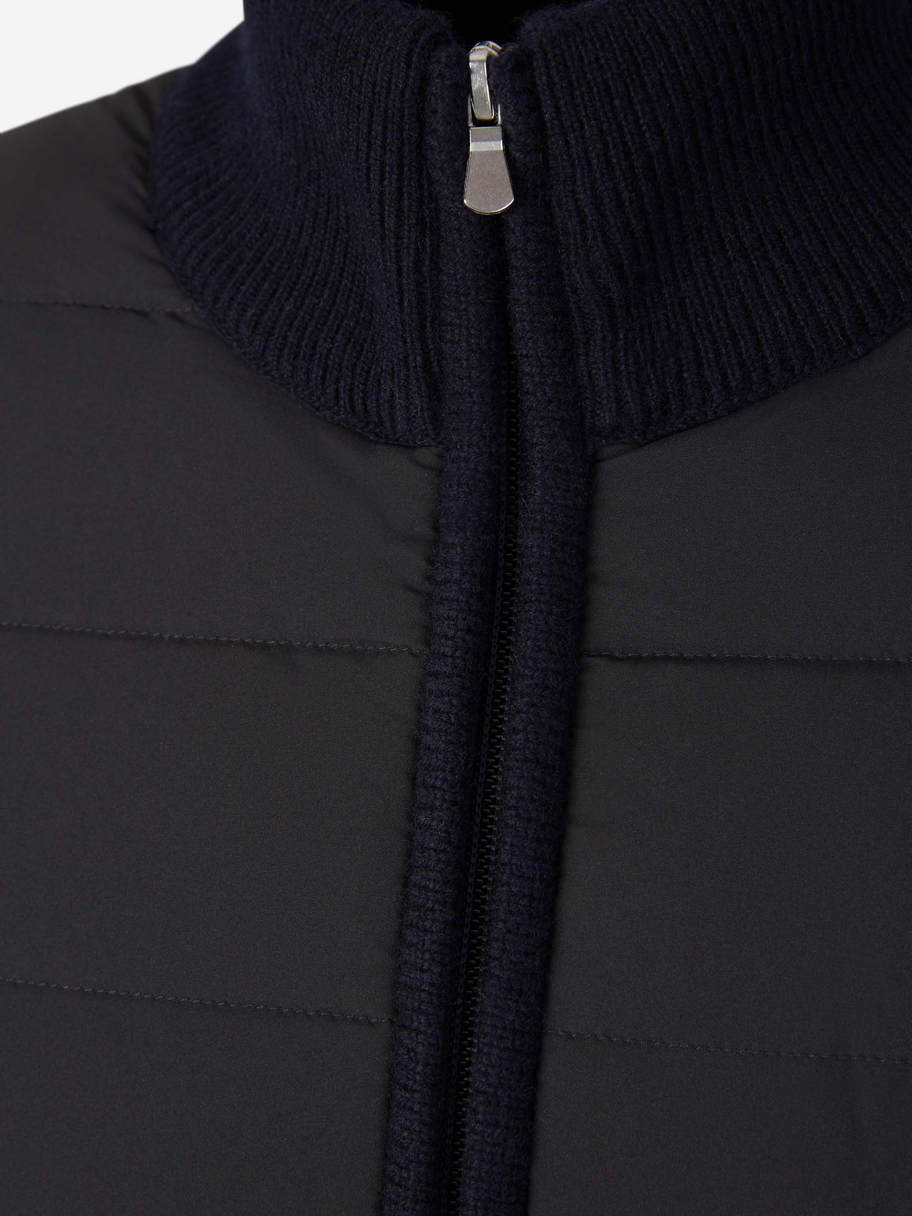 Outlet online Gran Sasso Hombre Chaqueta Acolchada Punto color Gris Antracita sku 543-000938 01 - Foto 7