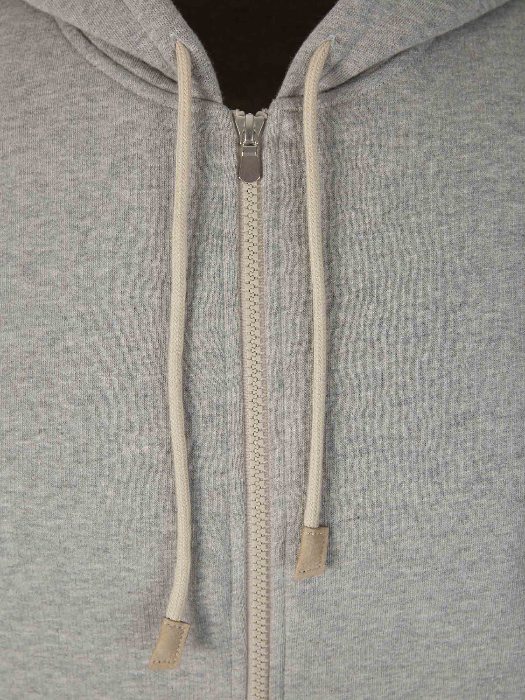 Outlet online Santa Eulalia Hombre Sudadera Cremallera Capucha color Gris Claro sku 543-000943 01 - Foto 3