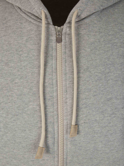 Outlet online Santa Eulalia Hombre Sudadera Cremallera Capucha color Gris Claro sku 543-000943 01 - Foto 3