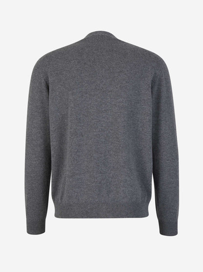 Outlet online Santa Eulalia Hombre Cárdigan Punto Lana color Gris Piedra sku 543-000945 01 - Foto 2