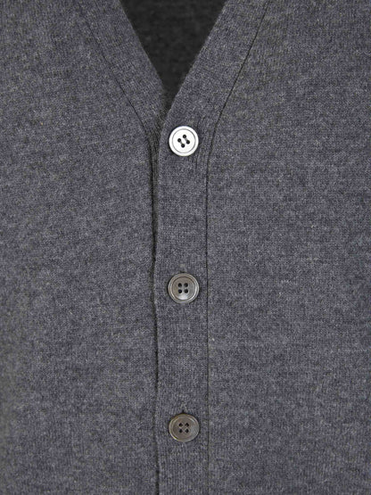 Outlet online Santa Eulalia Hombre Cárdigan Punto Lana color Gris Piedra sku 543-000945 01 - Foto 3