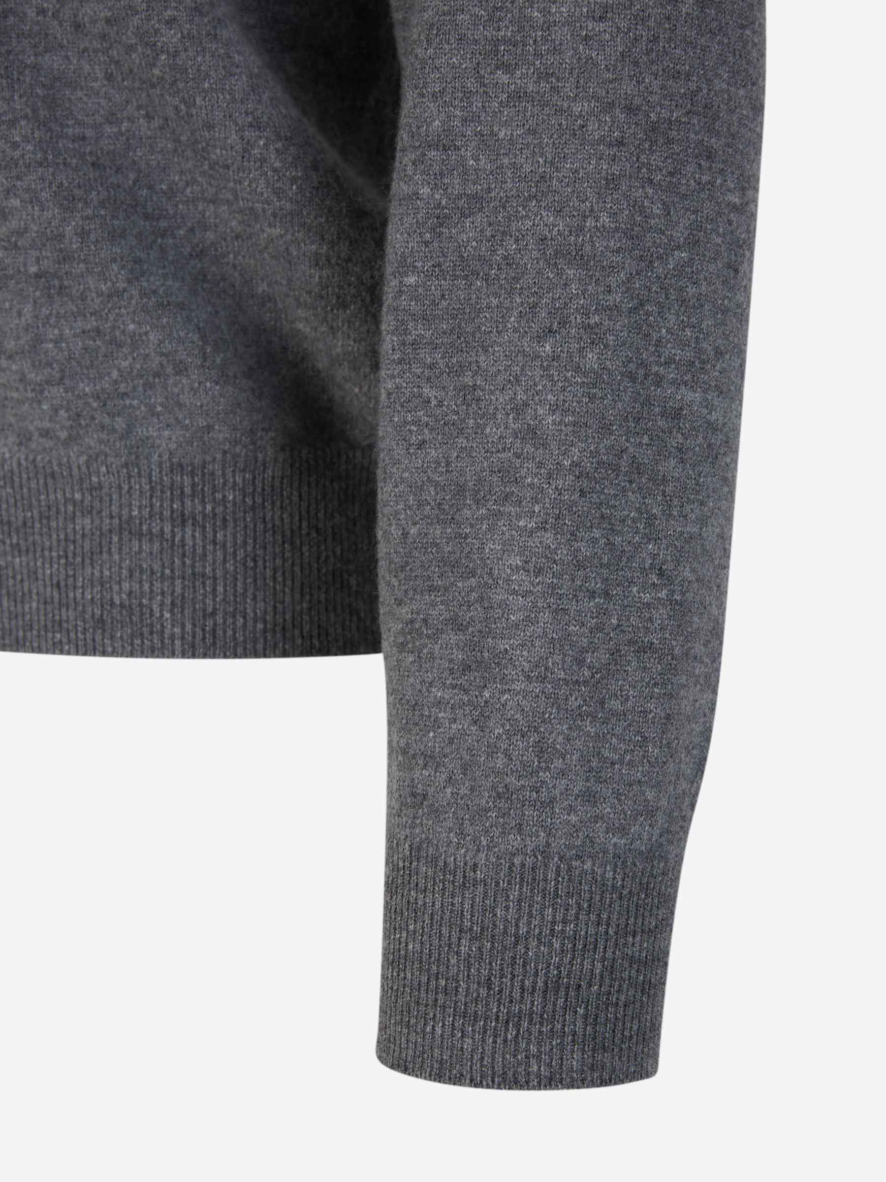 Outlet online Santa Eulalia Hombre Cárdigan Punto Lana color Gris Piedra sku 543-000945 01 - Foto 4