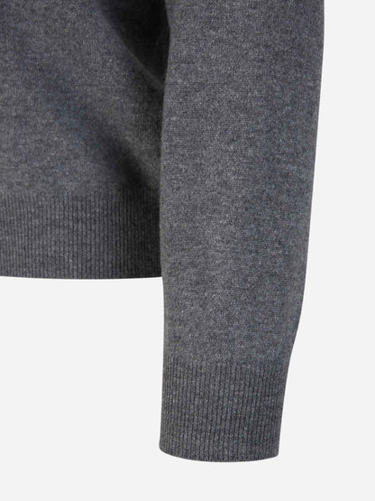 Outlet online Santa Eulalia Hombre Cárdigan Punto Lana color Gris Piedra sku 543-000945 01 - Foto 4