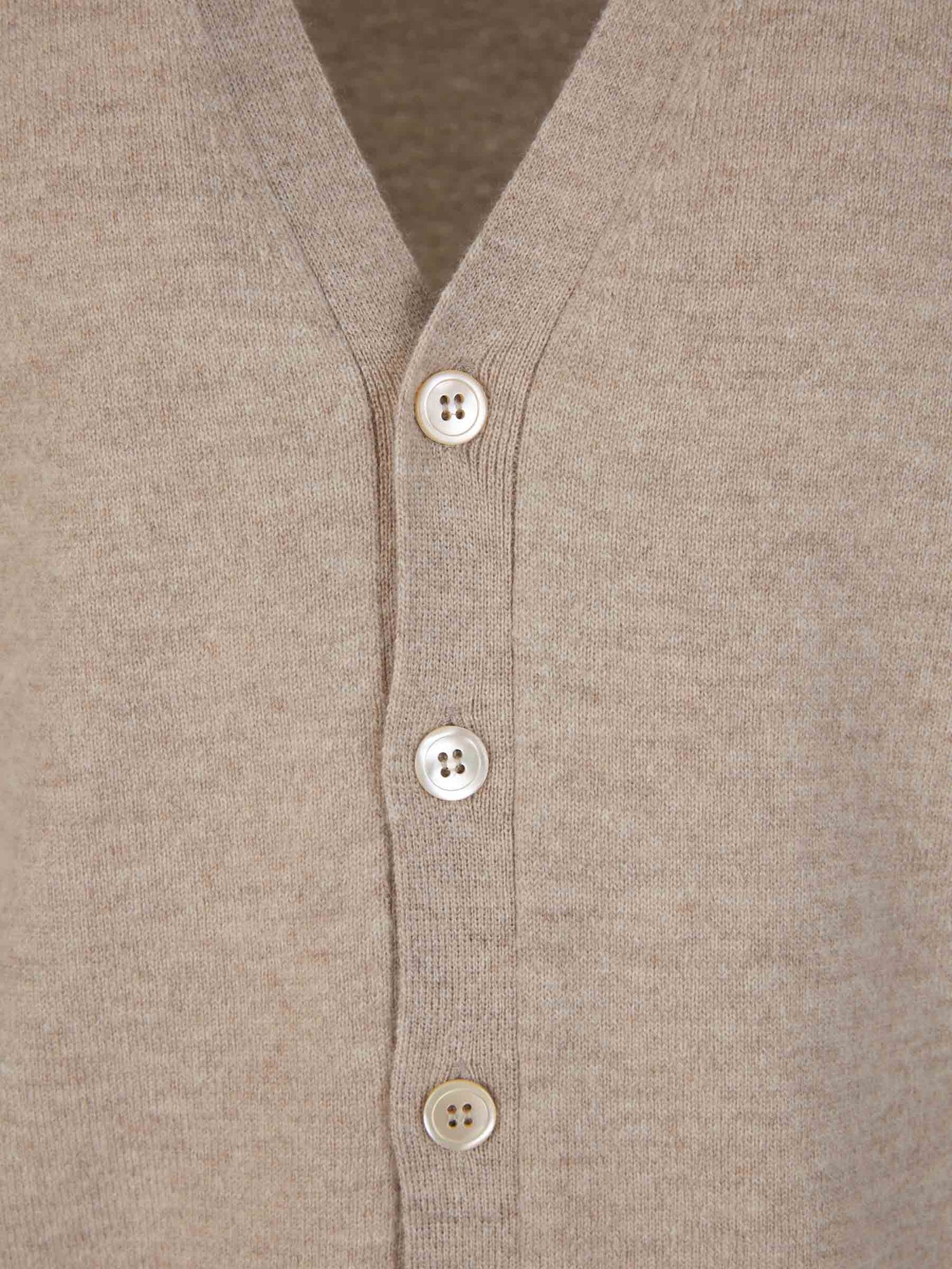 Outlet online Santa Eulalia Hombre Cárdigan Punto Lana color Crema sku 543-000945 02 - Foto 3