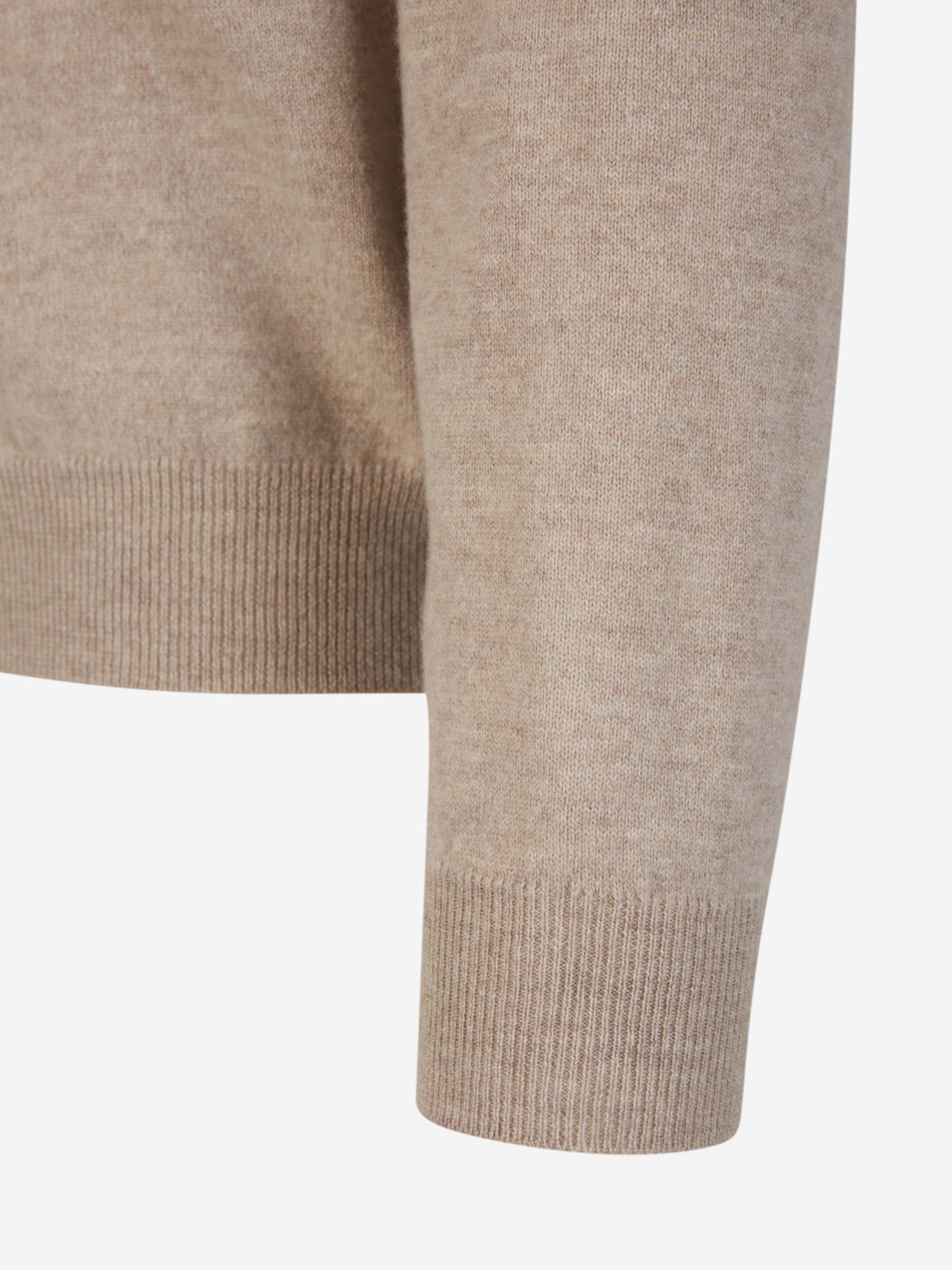 Outlet online Santa Eulalia Hombre Cárdigan Punto Lana color Crema sku 543-000945 02 - Foto 4