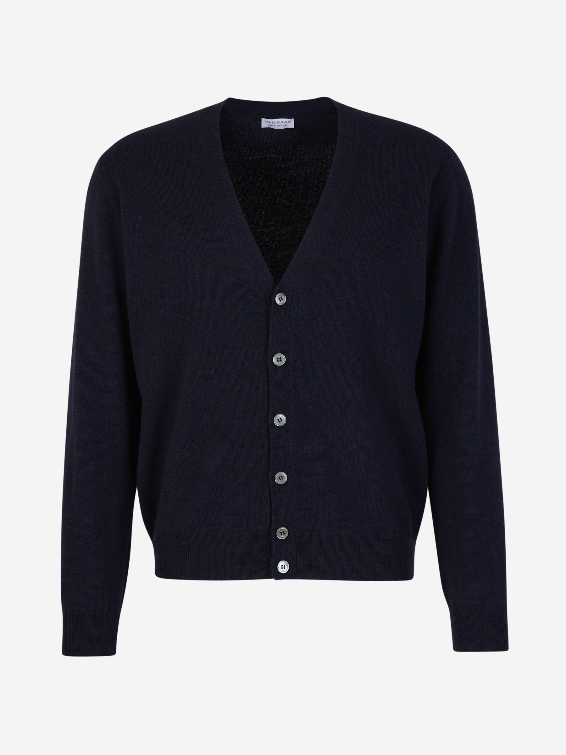 Outlet online Santa Eulalia Hombre Cárdigan Punto Lana color Azul Marino sku 543-000945 03 - Foto 1