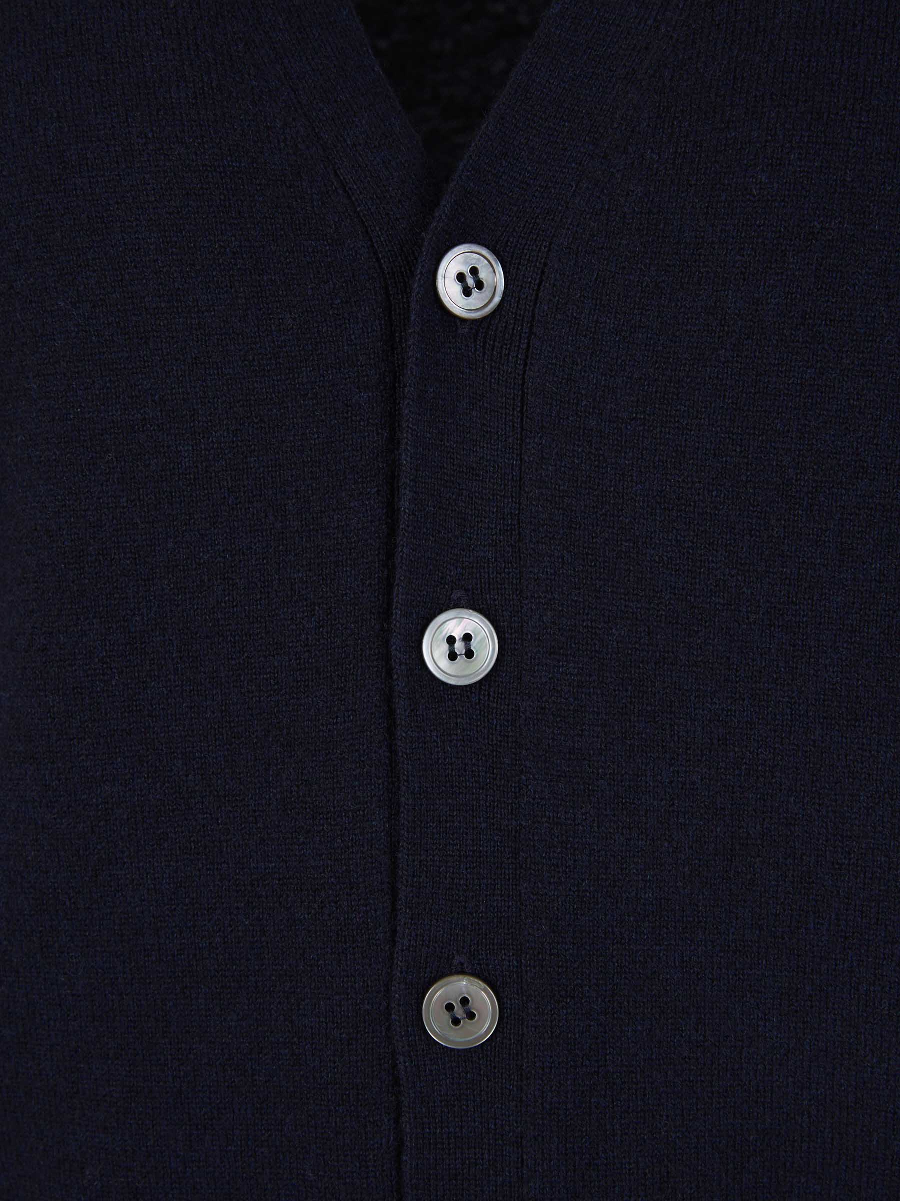 Outlet online Santa Eulalia Hombre Cárdigan Punto Lana color Azul Marino sku 543-000945 03 - Foto 3