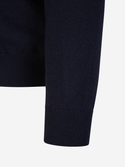 Outlet online Santa Eulalia Hombre Cárdigan Punto Lana color Azul Marino sku 543-000945 03 - Foto 4