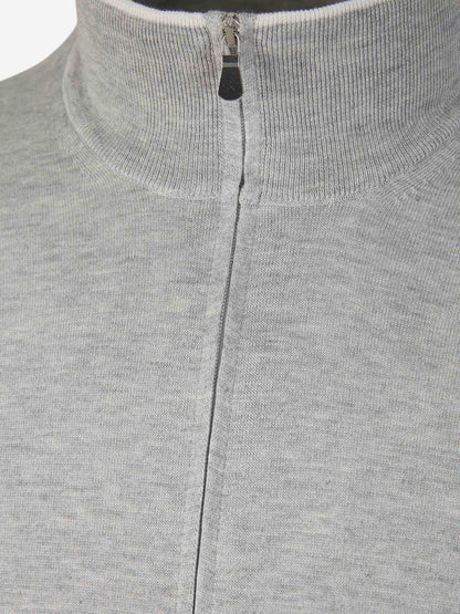 Santa Eulalia Hombre Barcelona Cárdigan Punto Lana color Gris Piedra sku 543-000962 01 - Foto 3