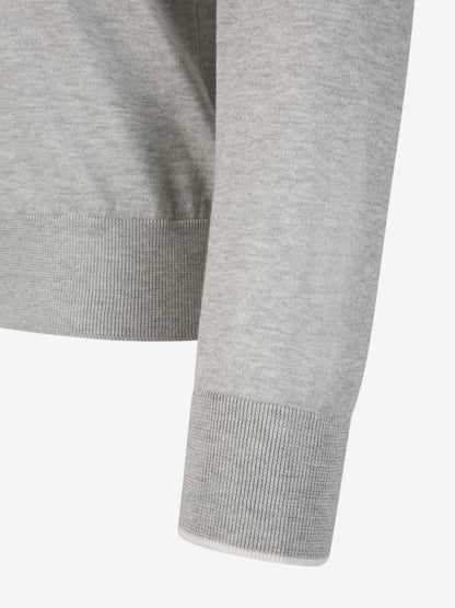 Santa Eulalia Hombre Barcelona Cárdigan Punto Lana color Gris Piedra sku 543-000962 01 - Foto 4
