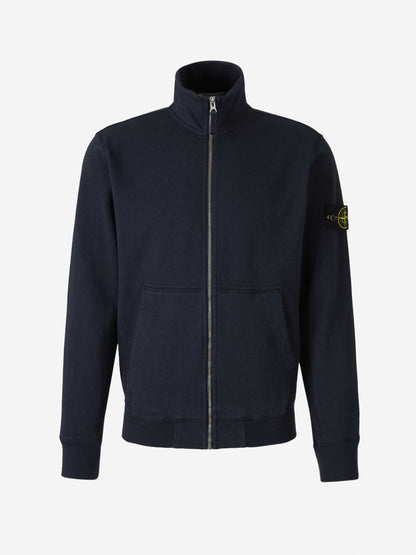 Outlet online Stone Island Hombre Sudadera Algodón Cremallera color Azul Marino sku 543-001000 01 - Foto 1