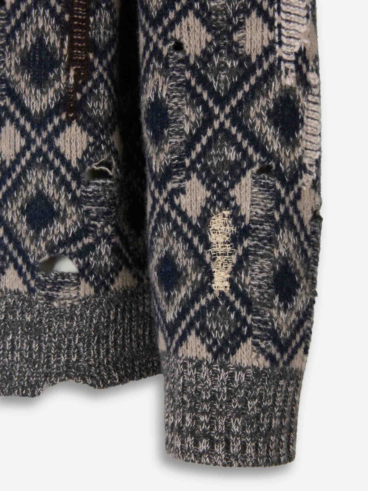 Outlet online Wales Bonner Hombre Cárdigan Oversize Sibling color Multicolor sku 543-001012 01 - Foto 5