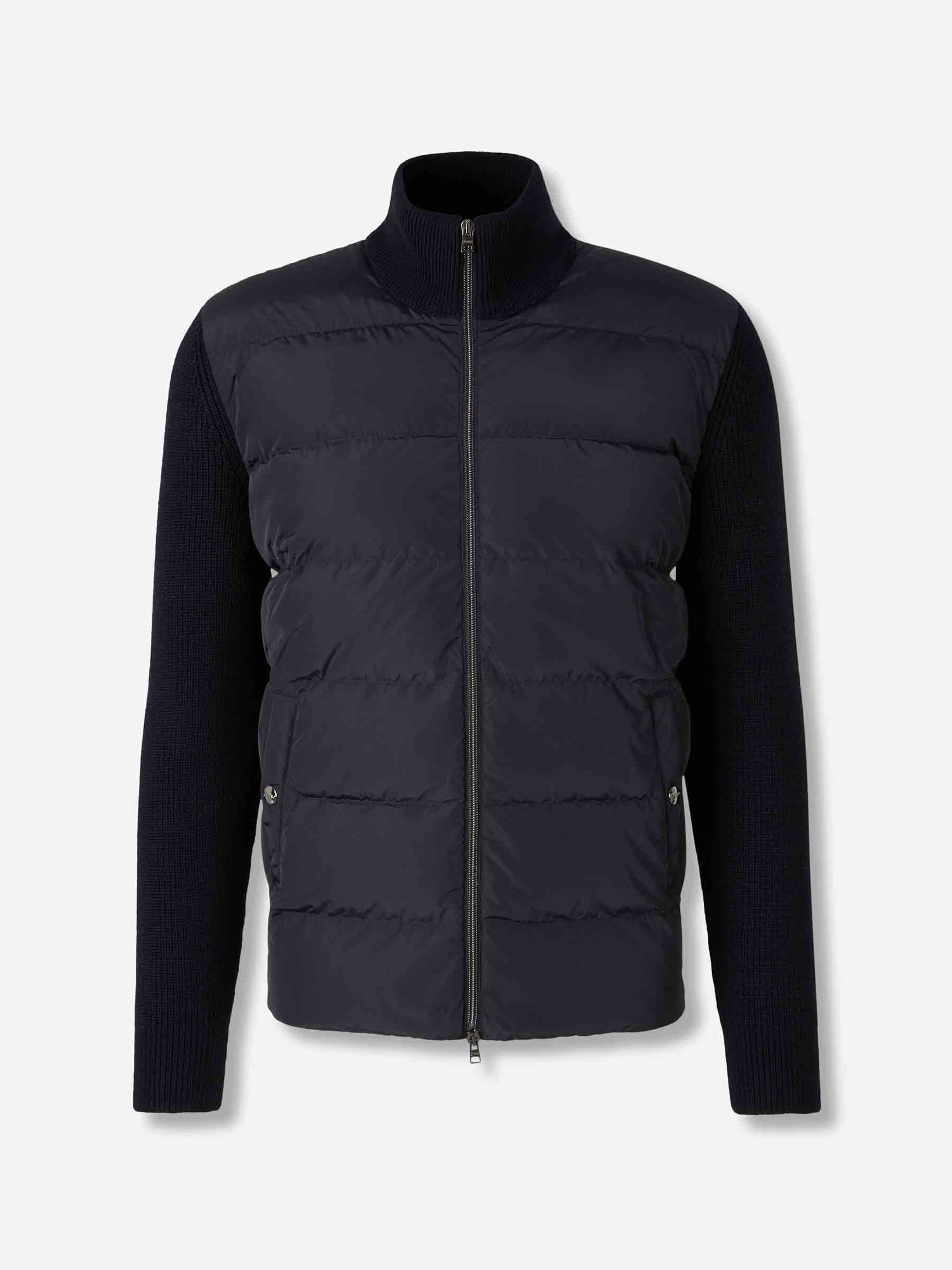 Outlet online Herno Hombre Cárdigan Acolchado Cremallera color Gris sku 543-001013 01 - Foto 1