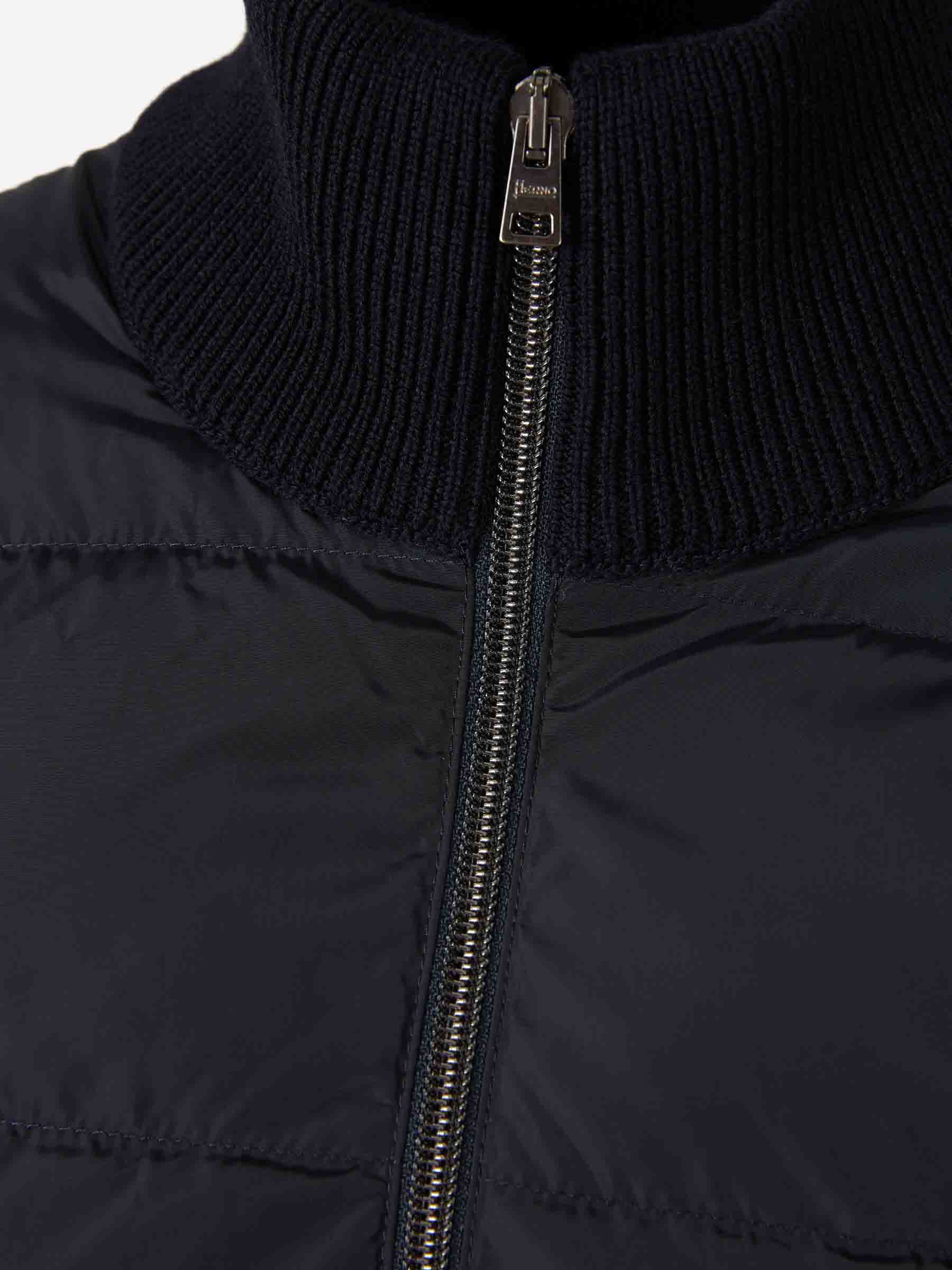 Outlet online Herno Hombre Cárdigan Acolchado Cremallera color Gris sku 543-001013 01 - Foto 3