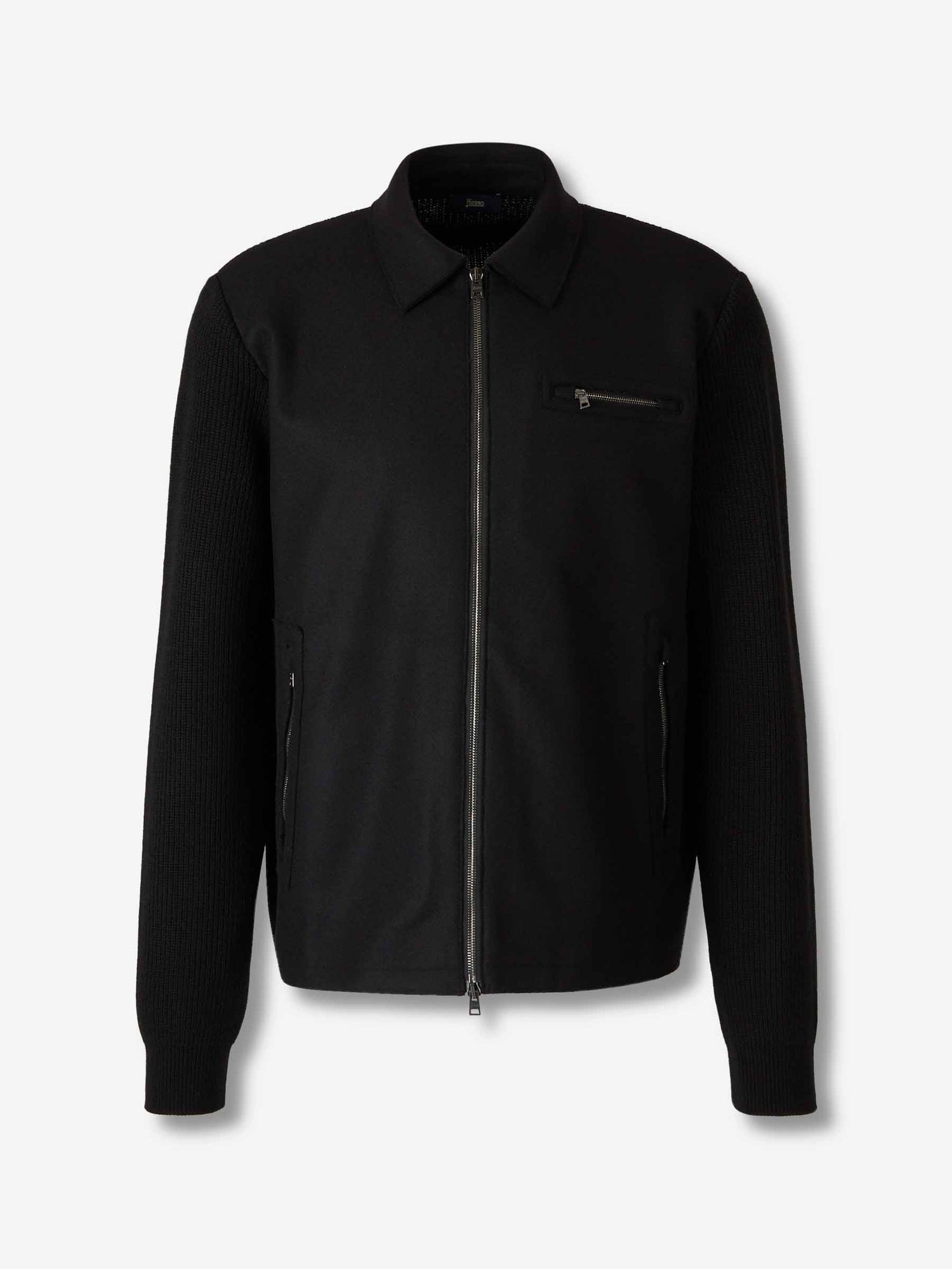 Outlet online Herno Hombre Chaqueta Punto Casual color Negro sku 543-001014 00 - Foto 1