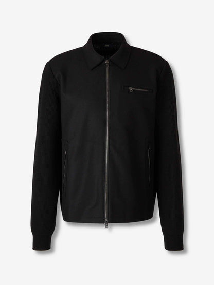 Outlet online Herno Hombre Chaqueta Punto Casual color Negro sku 543-001014 00 - Foto 1