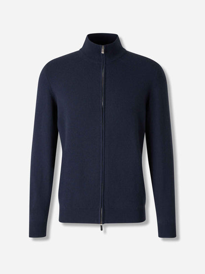 Outlet online Santa Eulalia Hombre Cárdigan Punto Cachemira color Azul Noche sku 543-001047 02 - Foto 1