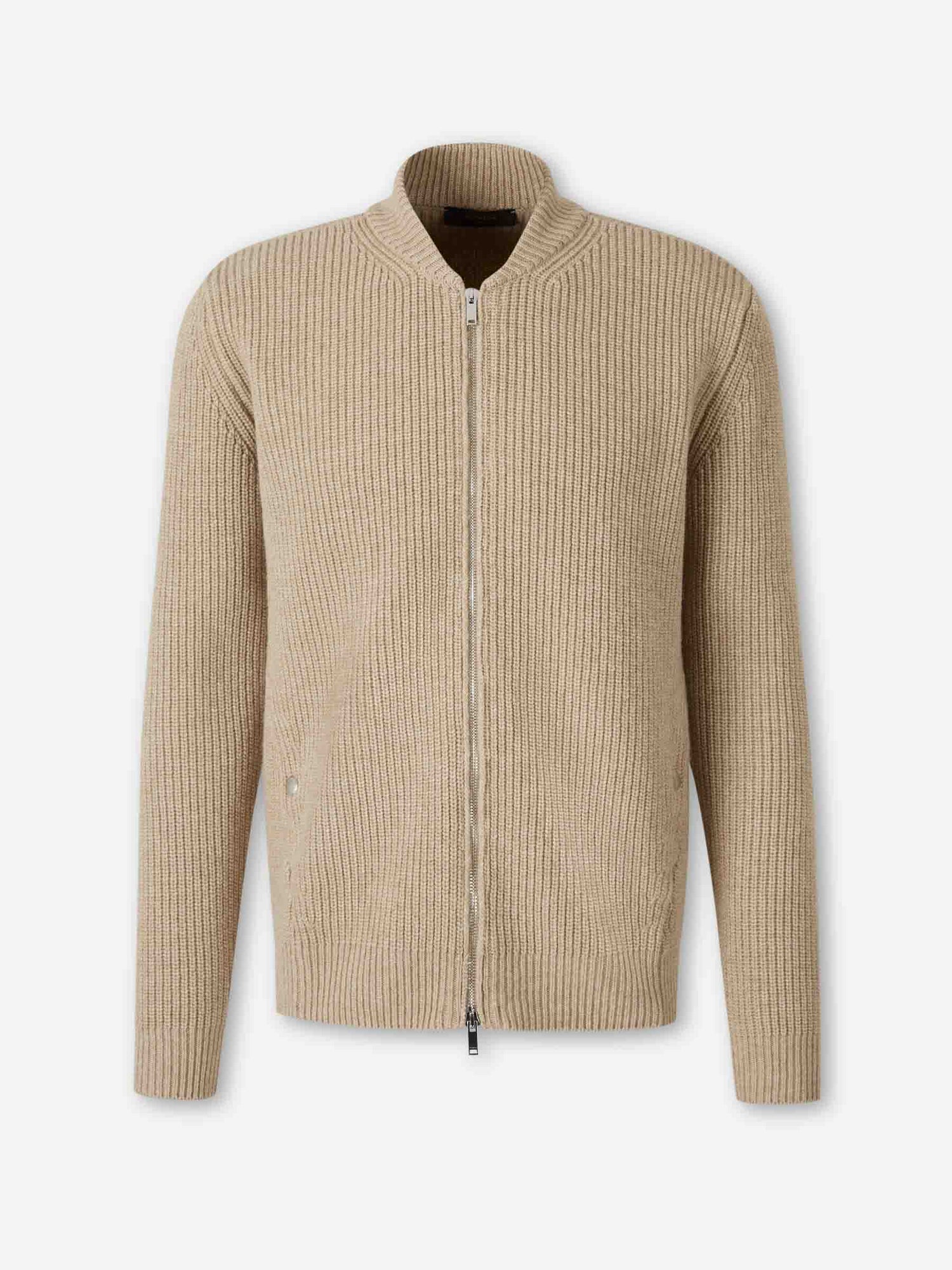 Outlet online Zanone Hombre Cárdigan Punto Cremallera color Beige sku 543-001065 01 - Foto 1