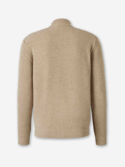 Outlet online Zanone Hombre Cárdigan Punto Cremallera color Beige sku 543-001065 01 - Foto 2