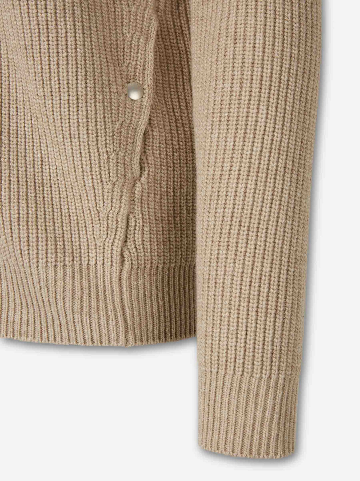 Outlet online Zanone Hombre Cárdigan Punto Cremallera color Beige sku 543-001065 01 - Foto 4