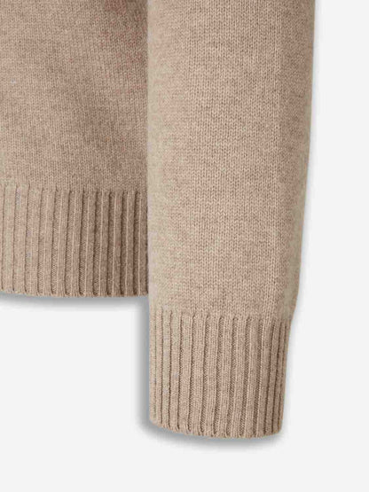 Outlet online Santa Eulalia Hombre Jersey Cuello Alto color Beige sku 543-001066 02 - Foto 4