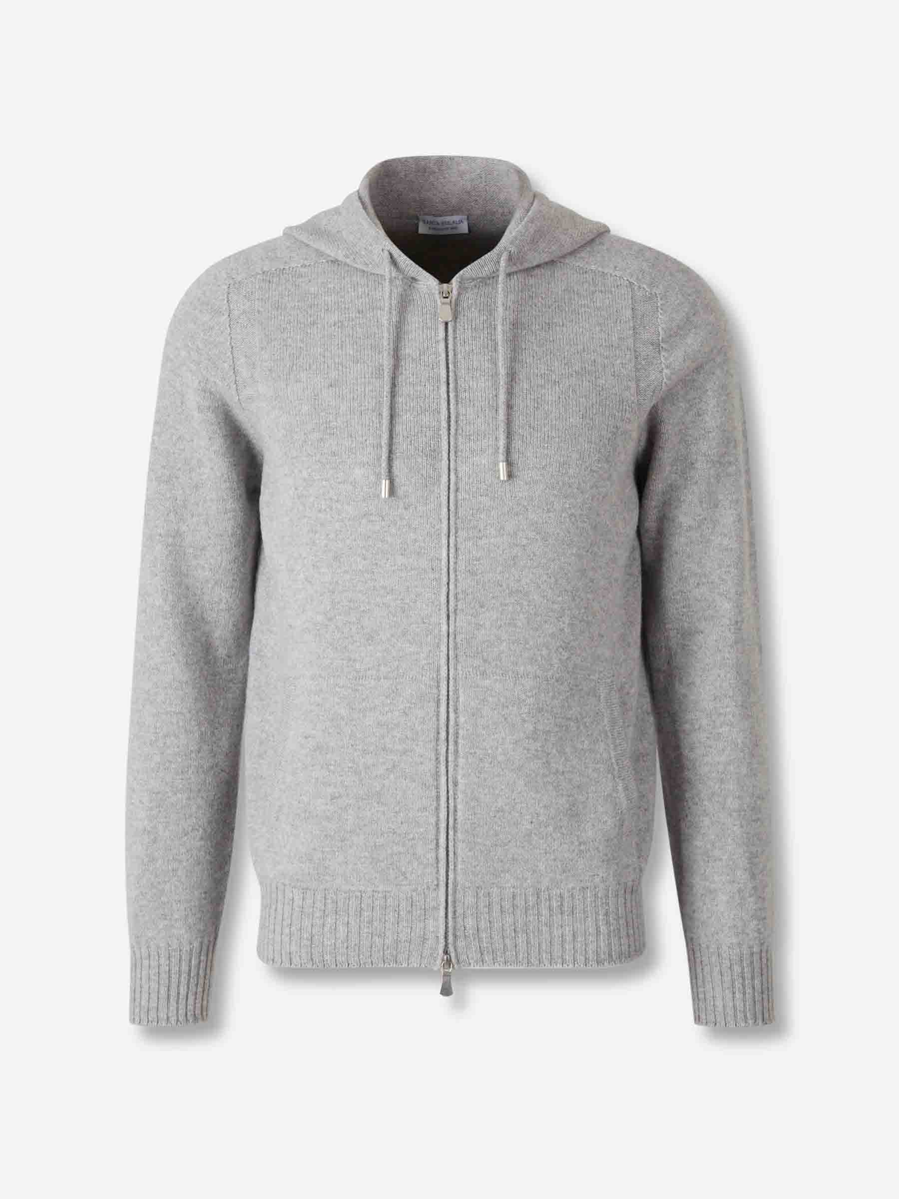 Outlet online Santa Eulalia Hombre Cárdigan Capucha Punto color Gris sku 543-001067 01 - Foto 1