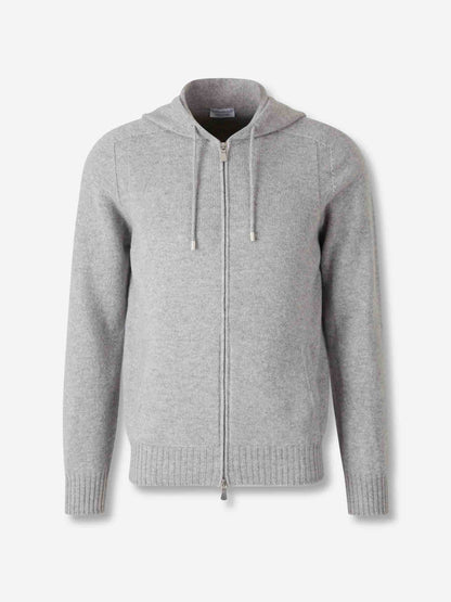 Outlet online Santa Eulalia Hombre Cárdigan Capucha Punto color Gris sku 543-001067 01 - Foto 1