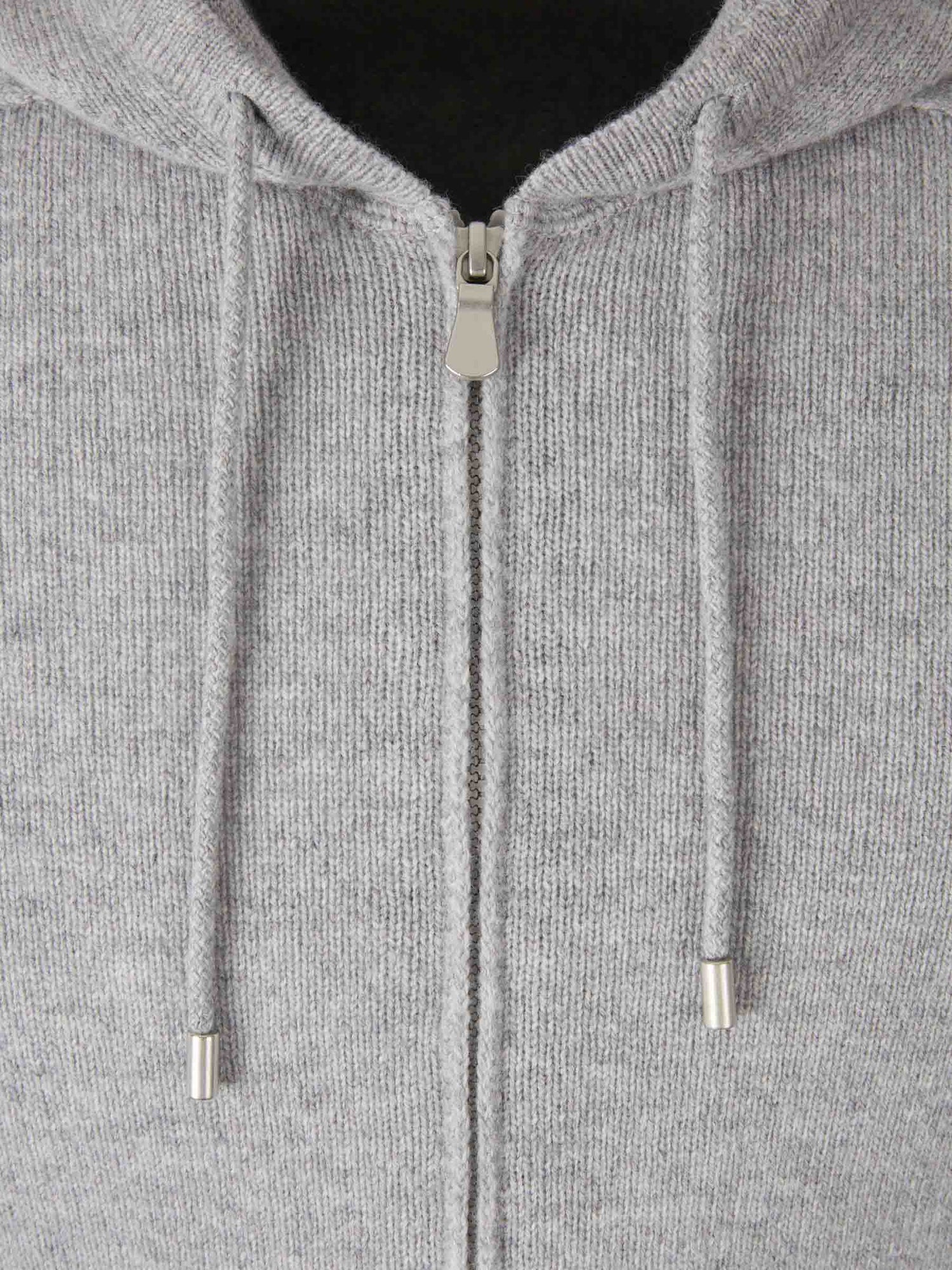 Outlet online Santa Eulalia Hombre Cárdigan Capucha Punto color Gris sku 543-001067 01 - Foto 3