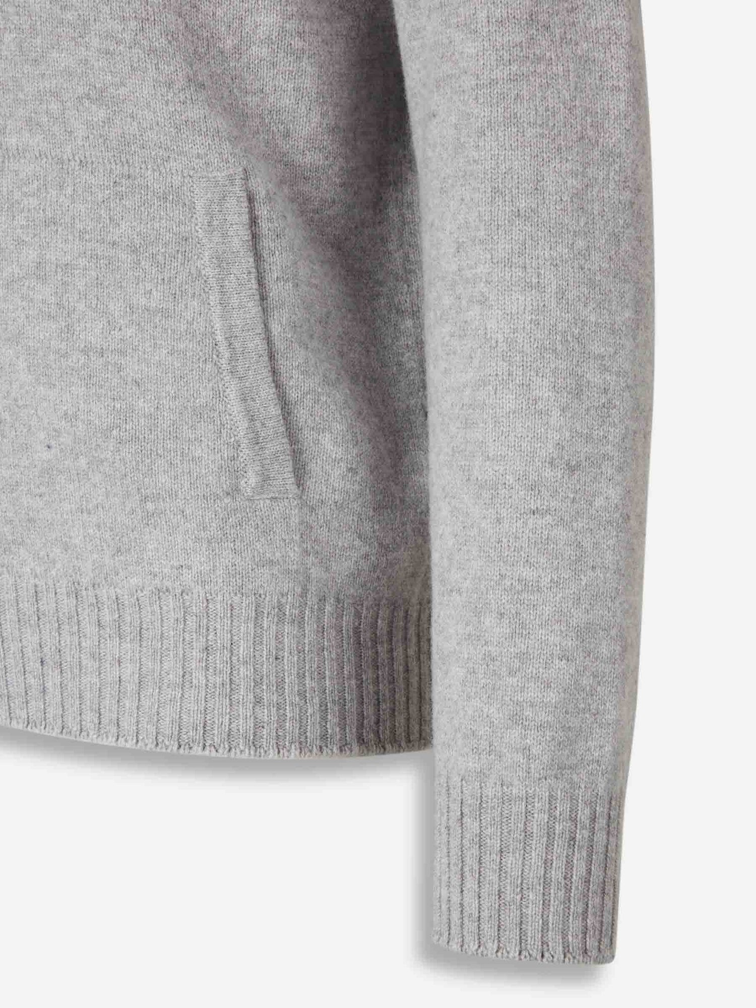 Outlet online Santa Eulalia Hombre Cárdigan Capucha Punto color Gris sku 543-001067 01 - Foto 4