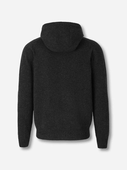 Outlet online Santa Eulalia Hombre Cárdigan Capucha Punto color Gris Antracita sku 543-001067 02 - Foto 2