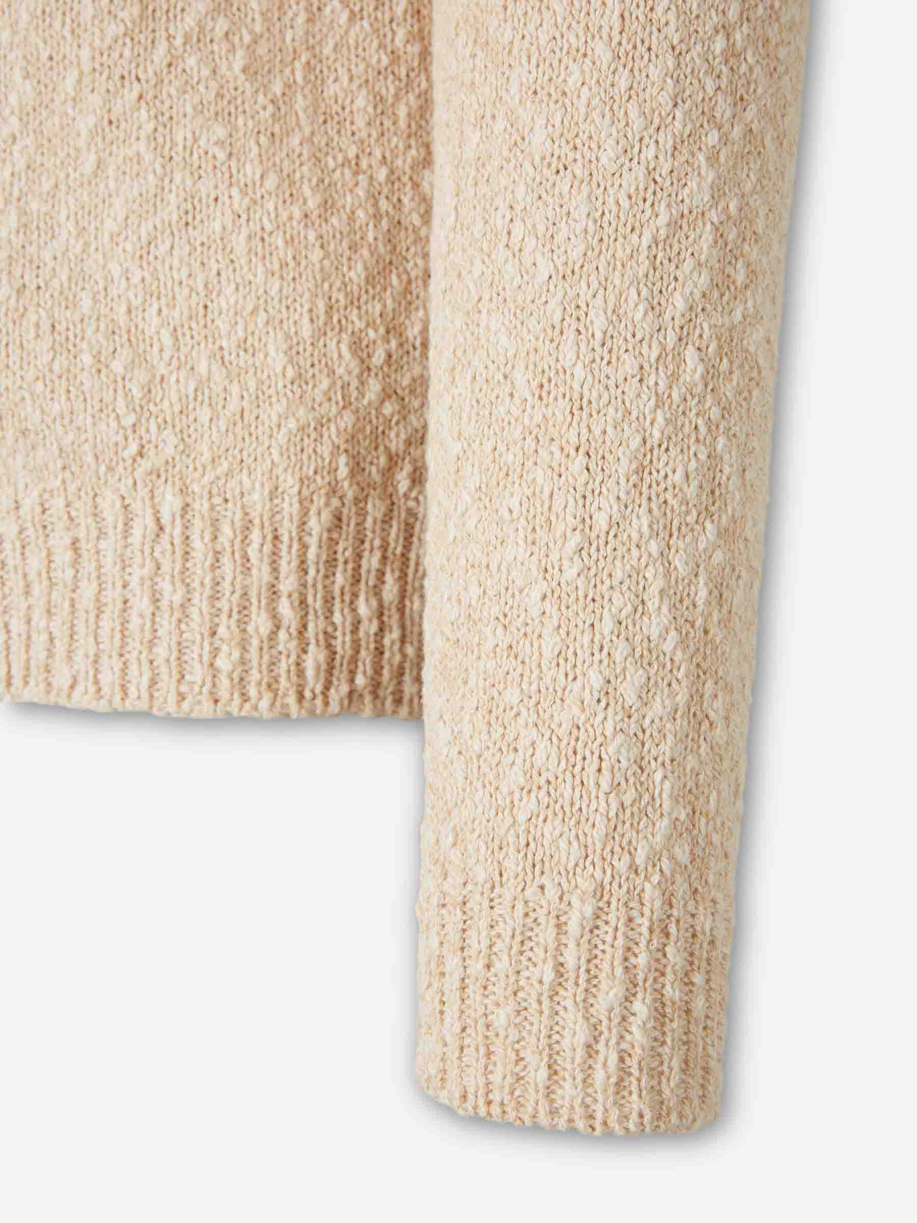 Zanone Hombre Barcelona Cárdigan Punto Algodón color Beige sku 543-001103 01 - Foto 4