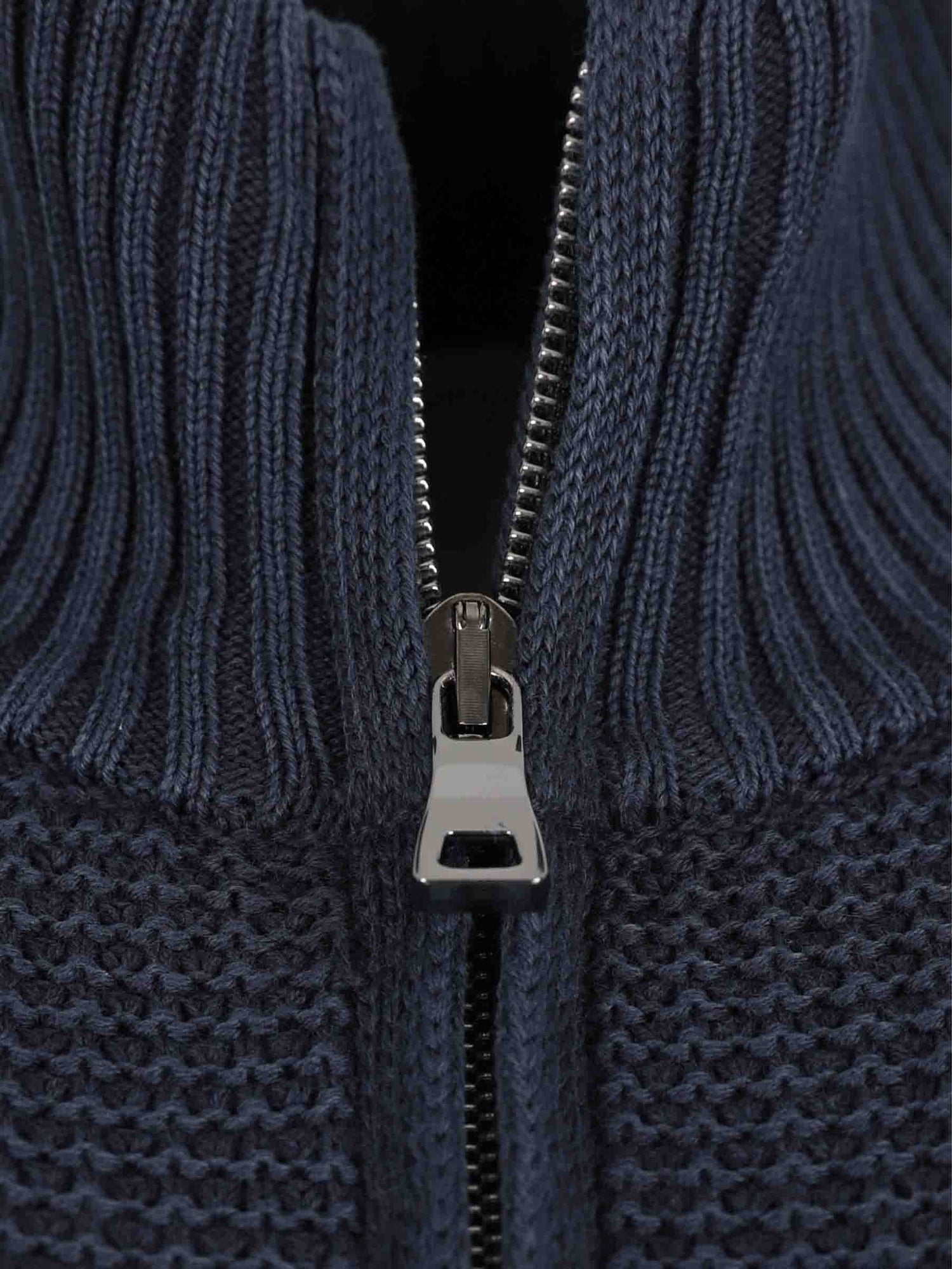 Santa Eulalia Hombre Barcelona Cárdigan Cuello Alto color Azul Marino sku 543-001110 01 - Foto 3