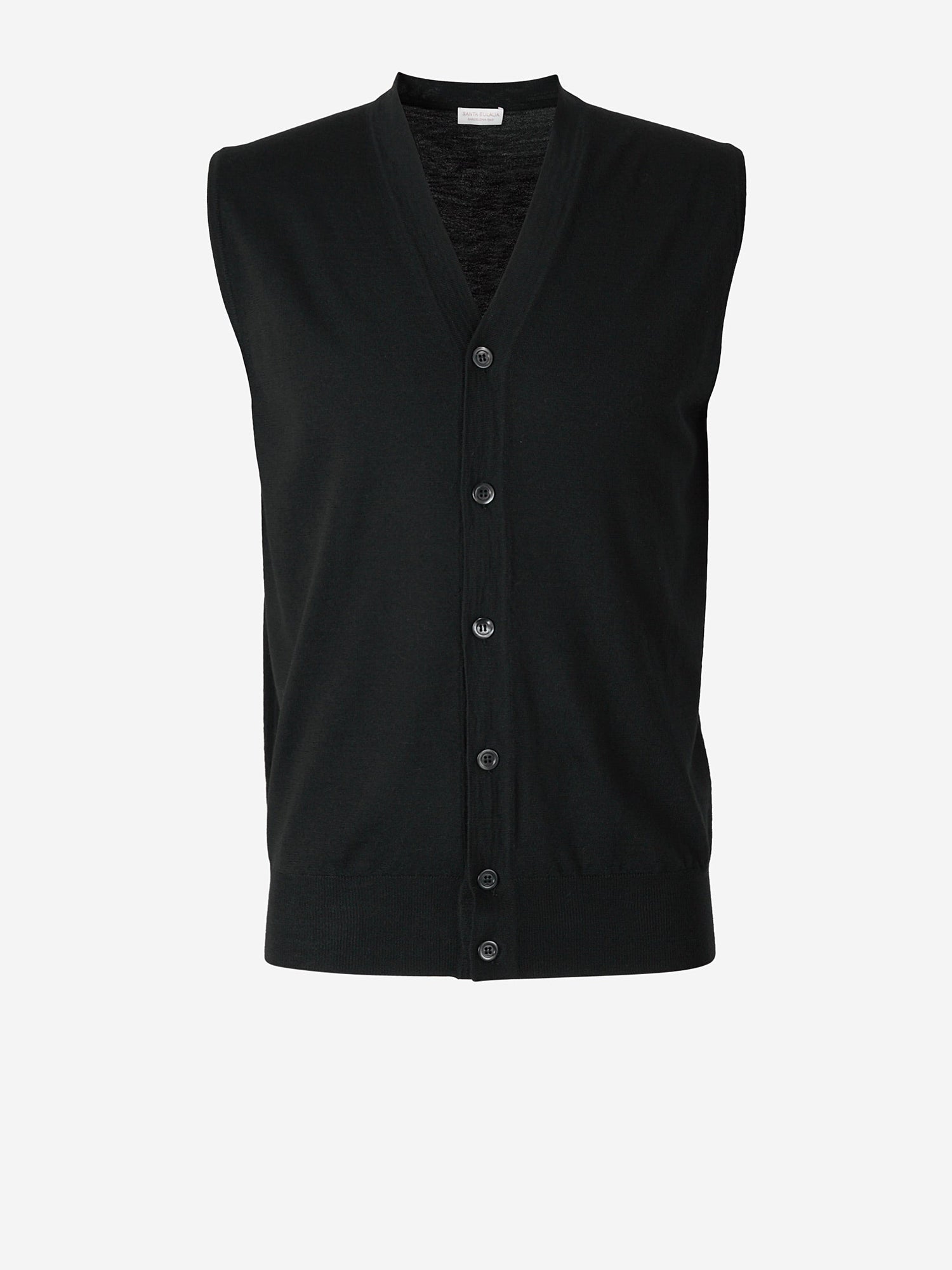 Outlet online Santa Eulalia Hombre Chaleco Punto Botones color Negro sku 544-000343 03 - Foto 1